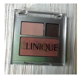 Clinique Colour Surge Eye Shadow Duo Pink Slate .03oz Pressed Powder Make Up